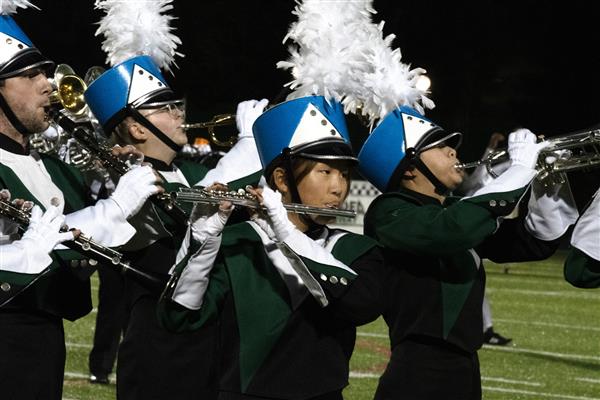 Arundel High School Marching Band Performing
